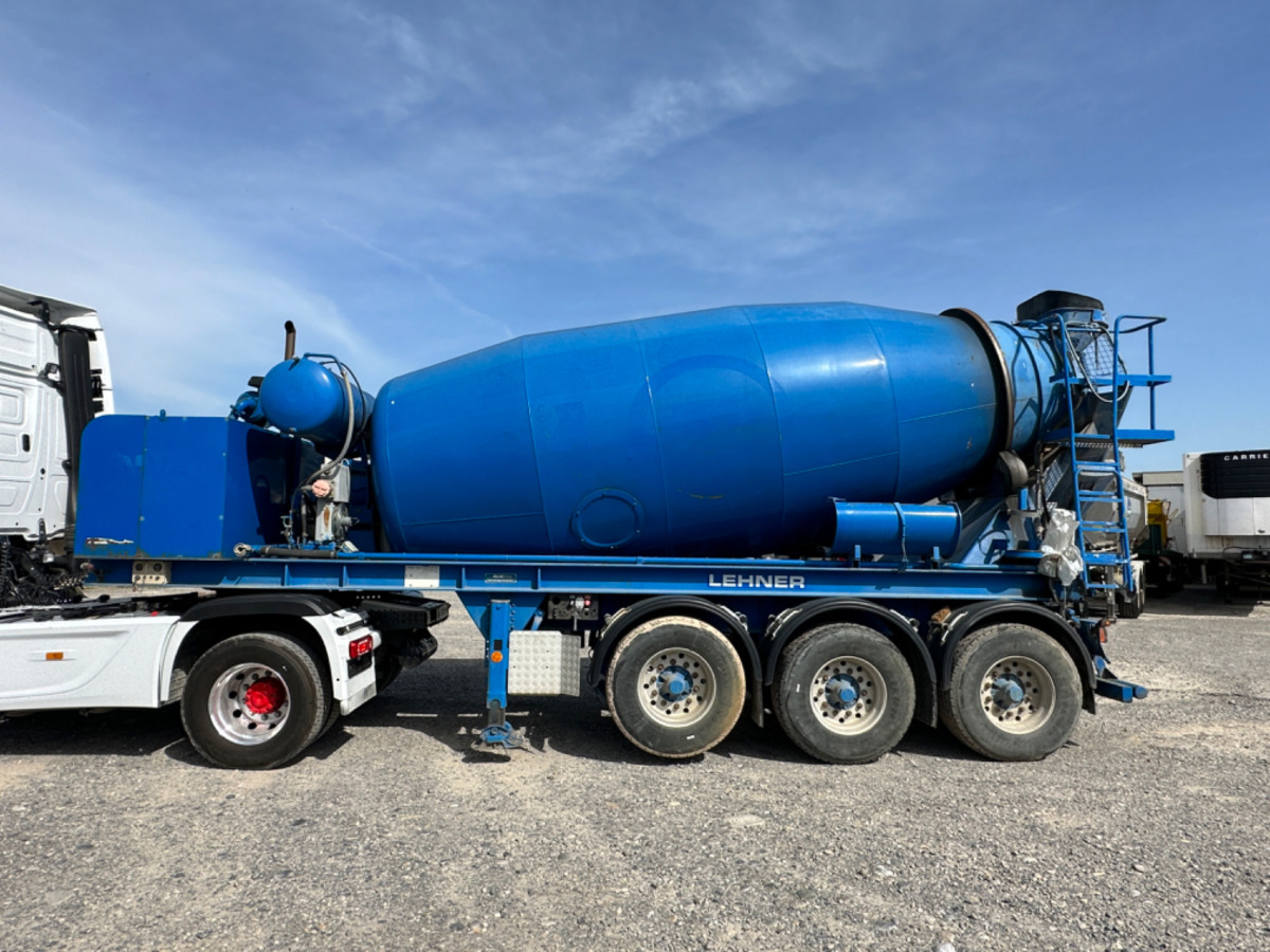 Marke Lecinena Baruval 12m3 Motorantrieb - Betonmischer Auflieger: das Bild 2 Marke Lecinena Baruval 12m3 Motorantrieb - Betonmischer Auflieger: das Bild 2