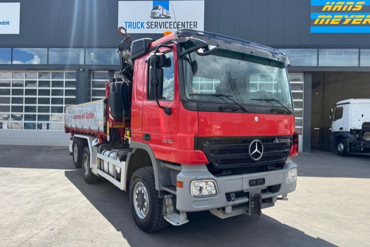 Mercedes-Benz Actros 2646 6x4/4 Fassi 275-8 Kipper - Autokran: das Bild 5 Mercedes-Benz Actros 2646 6x4/4 Fassi 275-8 Kipper - Autokran: das Bild 5