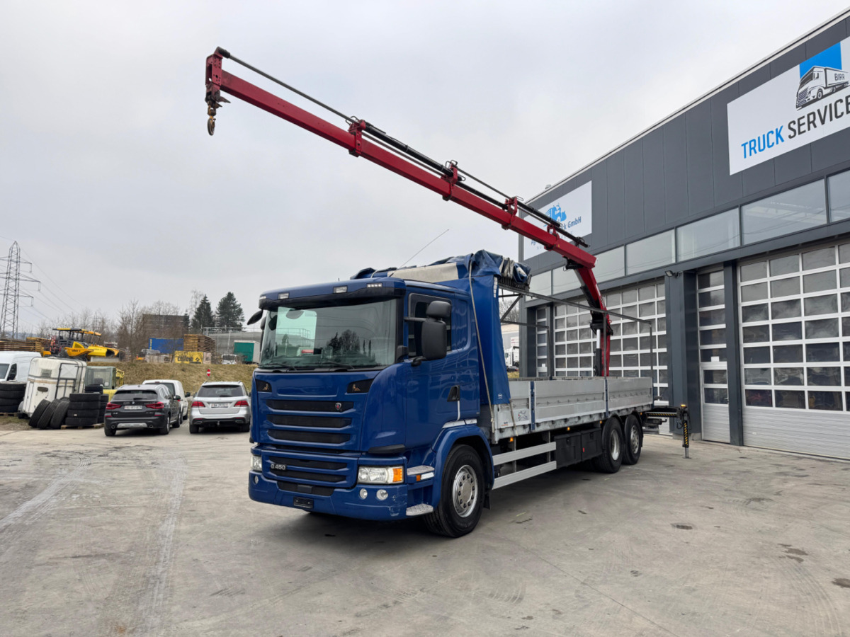 SCANIA G450 6x2 Hiab 122-4 - Autokran: das Bild 5 SCANIA G450 6x2 Hiab 122-4 - Autokran: das Bild 5