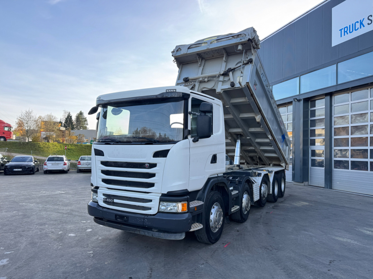 SCANIA G490 10x4 2S Moser - Kipper: das Bild 1 SCANIA G490 10x4 2S Moser - Kipper: das Bild 1