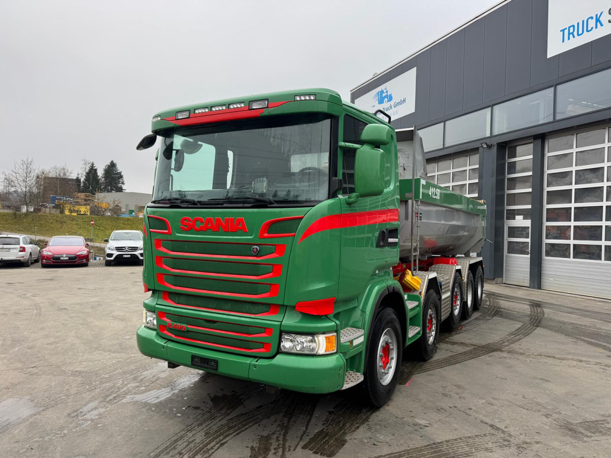 SCANIA G490 10x4 Dumper - Kipper: das Bild 2 SCANIA G490 10x4 Dumper - Kipper: das Bild 2