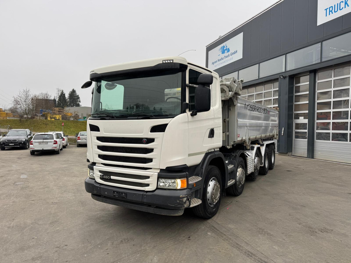 SCANIA G490 10x4 Moser 2S - Kipper: das Bild 2 SCANIA G490 10x4 Moser 2S - Kipper: das Bild 2