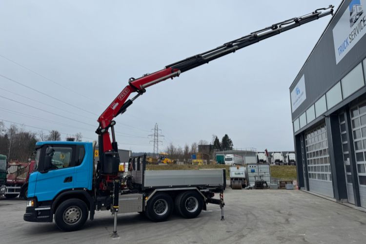 Scania G540 6x4 Fassi 395-7 SZM&Pritsche - Autokran, Pritsche LKW: das Bild 3 Scania G540 6x4 Fassi 395-7 SZM&Pritsche - Autokran, Pritsche LKW: das Bild 3