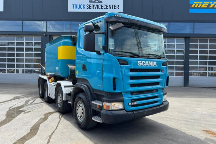 Scania R480 8x4 Moser 16m3 - Absetzkipper: das Bild 3 Scania R480 8x4 Moser 16m3 - Absetzkipper: das Bild 3