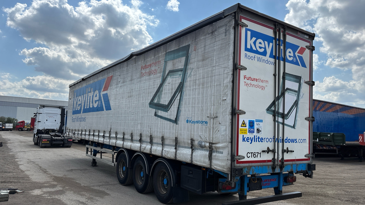 LAWRENCE DAVID CURTAINSIDE DOUBLE DECK - Anhänger: das Bild 4 LAWRENCE DAVID CURTAINSIDE DOUBLE DECK - Anhänger: das Bild 4