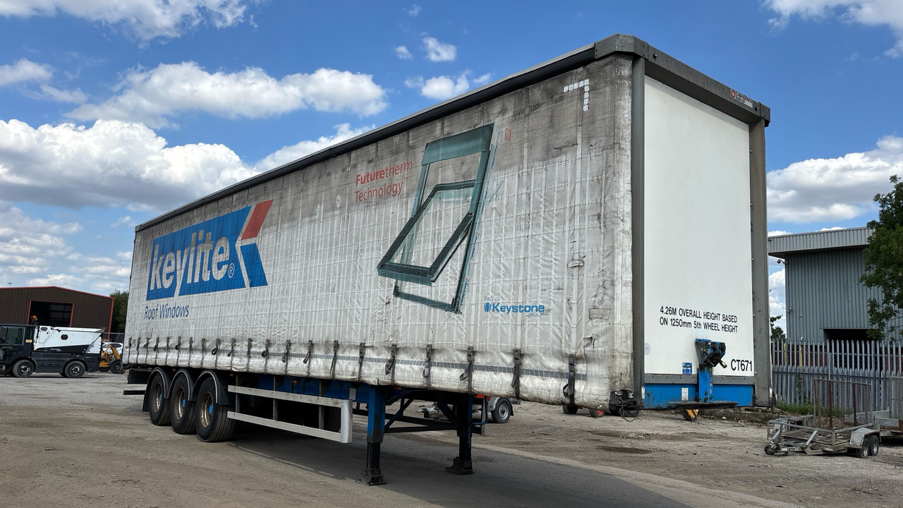 LAWRENCE DAVID CURTAINSIDE DOUBLE DECK - Anhänger: das Bild 2 LAWRENCE DAVID CURTAINSIDE DOUBLE DECK - Anhänger: das Bild 2