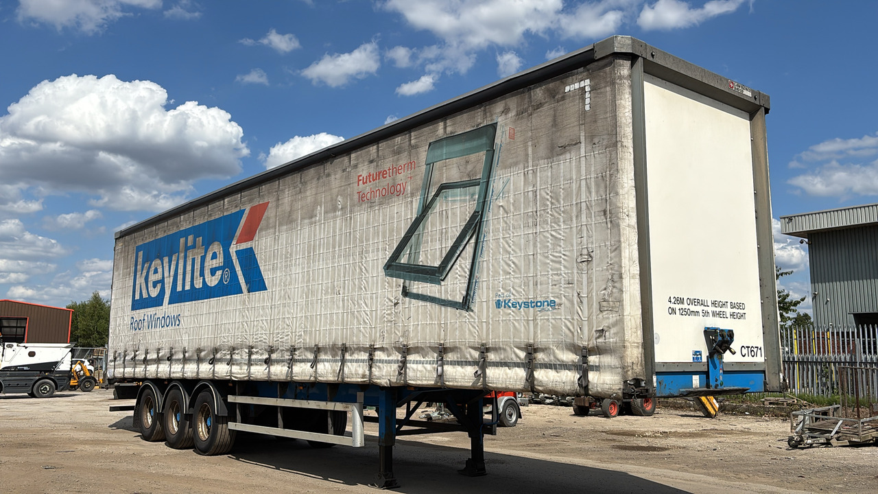 LAWRENCE DAVID CURTAINSIDE DOUBLE DECK - Anhänger: das Bild 1 LAWRENCE DAVID CURTAINSIDE DOUBLE DECK - Anhänger: das Bild 1