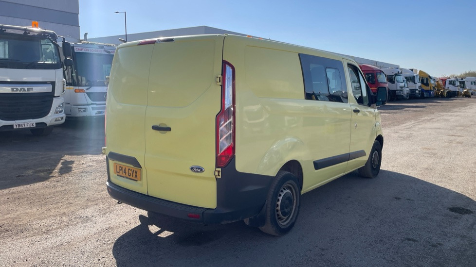 FORD TRANSIT CUSTOM 290 2.2 TDCI 100PS - Transporter mit Doppelkabine: das Bild 4 FORD TRANSIT CUSTOM 290 2.2 TDCI 100PS - Transporter mit Doppelkabine: das Bild 4