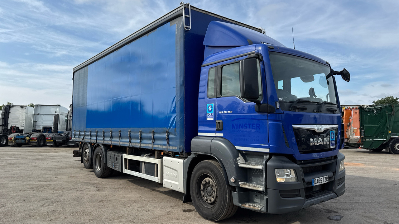 MAN TGS 26.320 - Plane LKW: das Bild 1 MAN TGS 26.320 - Plane LKW: das Bild 1