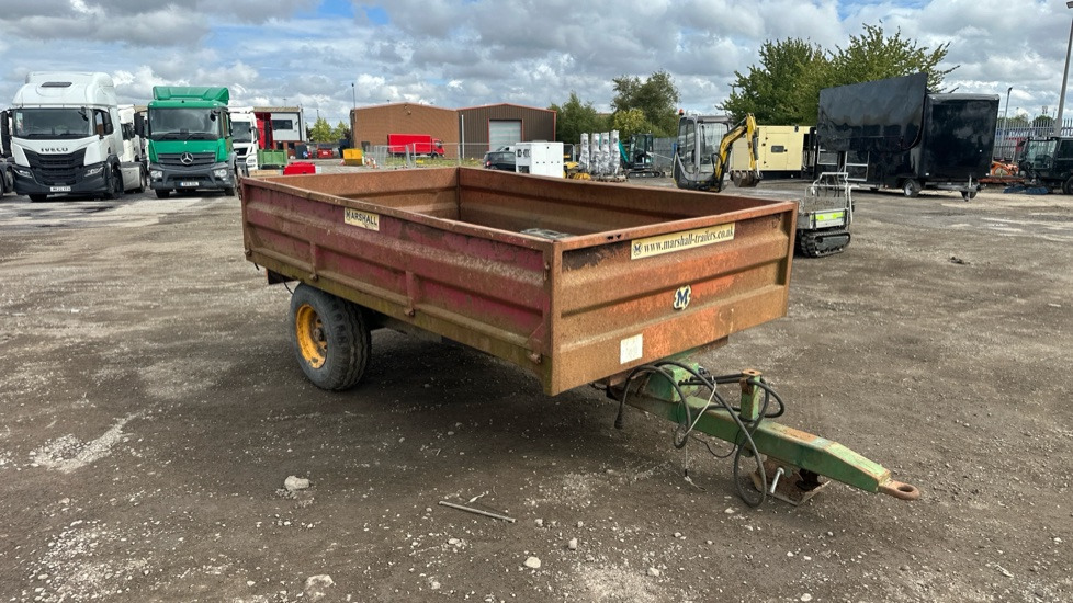 MARSHALL S4 4 TONNE TRAILER - Baugeräte: das Bild 1 MARSHALL S4 4 TONNE TRAILER - Baugeräte: das Bild 1