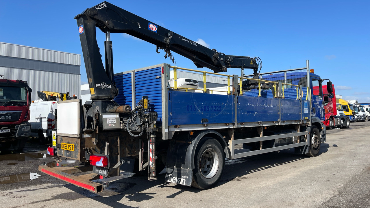Man TGM 18.250 - Pritsche LKW, Autokran: das Bild 4 Man TGM 18.250 - Pritsche LKW, Autokran: das Bild 4