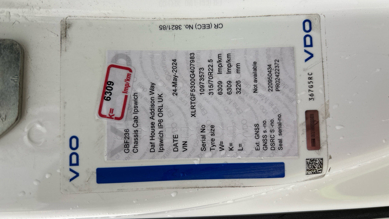 Sattelzugmaschine DAF XF  530: das Bild 11