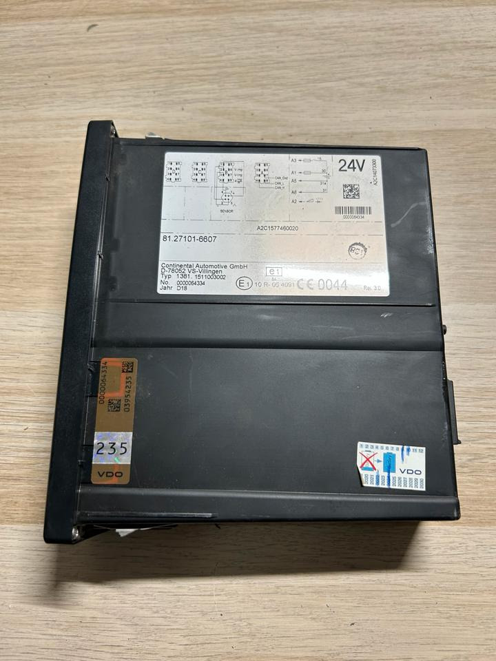 MAN EURO 6 Tachograph 81.27101-6607 - Tachograph: das Bild 2 MAN EURO 6 Tachograph 81.27101-6607 - Tachograph: das Bild 2