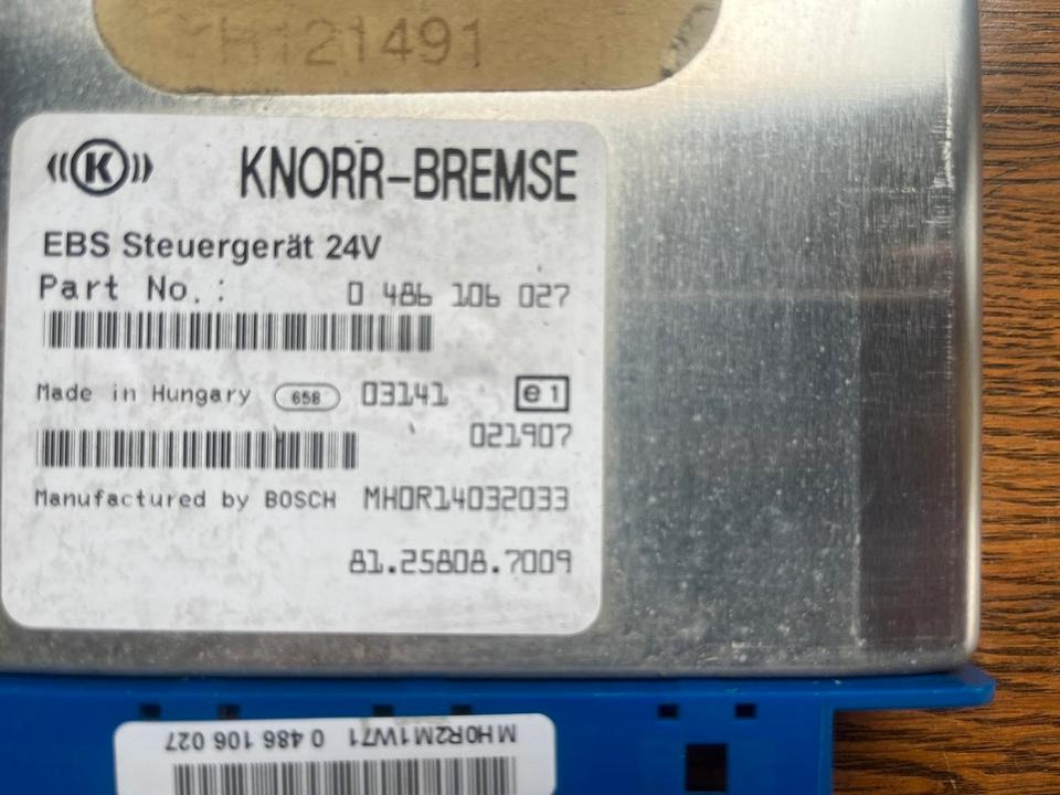 MAN KNORR BREMSE EBS Steuergerät 81.25808.7009 - Steuergerät für LKW: das Bild 2 MAN KNORR BREMSE EBS Steuergerät 81.25808.7009 - Steuergerät für LKW: das Bild 2