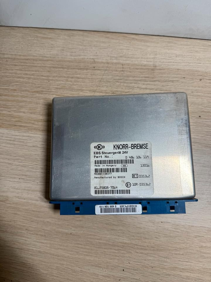 MAN KNORR-BREMSE EBS Steuergerät 81.25808-7064 - Steuergerät für LKW: das Bild 2 MAN KNORR-BREMSE EBS Steuergerät 81.25808-7064 - Steuergerät für LKW: das Bild 2