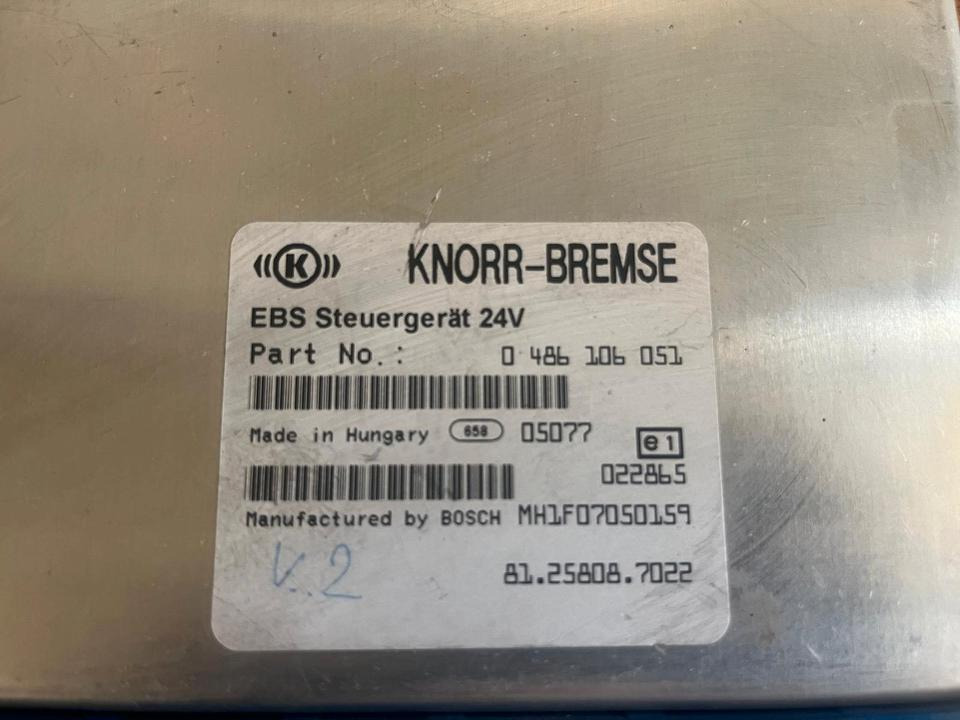 MAN Knorr-bremse EBS Steuergerät 81.25808.7022 - Steuergerät für LKW: das Bild 2 MAN Knorr-bremse EBS Steuergerät 81.25808.7022 - Steuergerät für LKW: das Bild 2