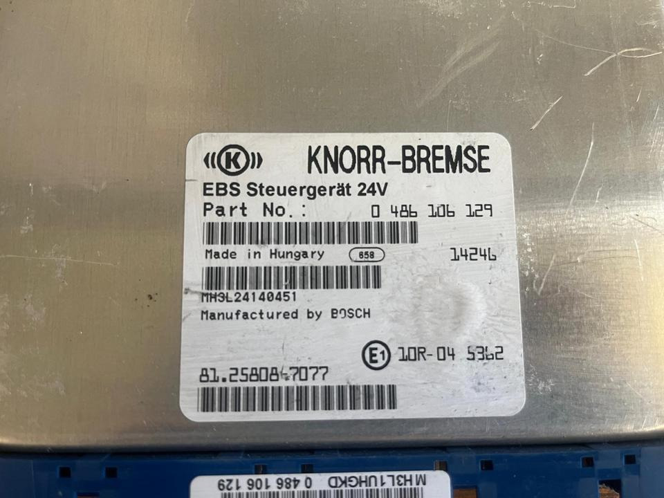 MAN Knorr-bremse EBS Steuergerät 81.25808.7077 - Steuergerät für LKW: das Bild 3 MAN Knorr-bremse EBS Steuergerät 81.25808.7077 - Steuergerät für LKW: das Bild 3