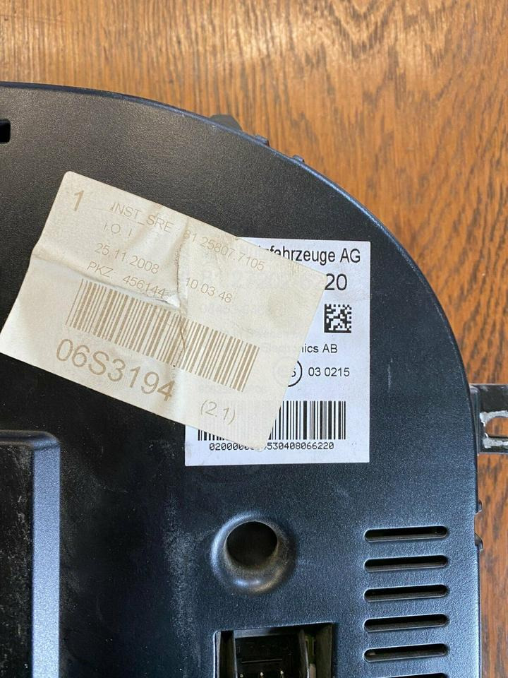 MAN Kombiinstrument Tacho 81272026220 - Tachograph für LKW: das Bild 3 MAN Kombiinstrument Tacho 81272026220 - Tachograph für LKW: das Bild 3