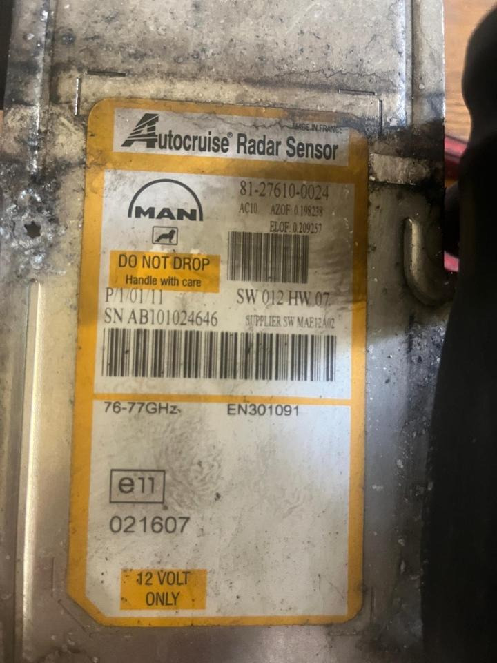 MAN Radarsensor 81276100024 - Sensor für LKW: das Bild 3 MAN Radarsensor 81276100024 - Sensor für LKW: das Bild 3