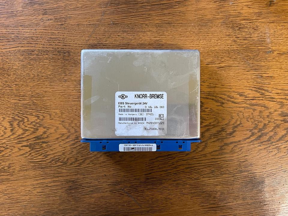 MAN TGX TGL Knorr-Bremse EBS Elektronik 81258087033 - Steuergerät für LKW: das Bild 1 MAN TGX TGL Knorr-Bremse EBS Elektronik 81258087033 - Steuergerät für LKW: das Bild 1