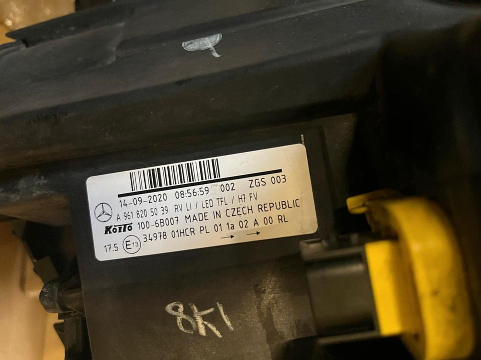 Mercedes Actros LED Scheinwerfer Vorne Links A9618205039 - Hauptscheinwerfer für LKW: das Bild 3 Mercedes Actros LED Scheinwerfer Vorne Links A9618205039 - Hauptscheinwerfer für LKW: das Bild 3