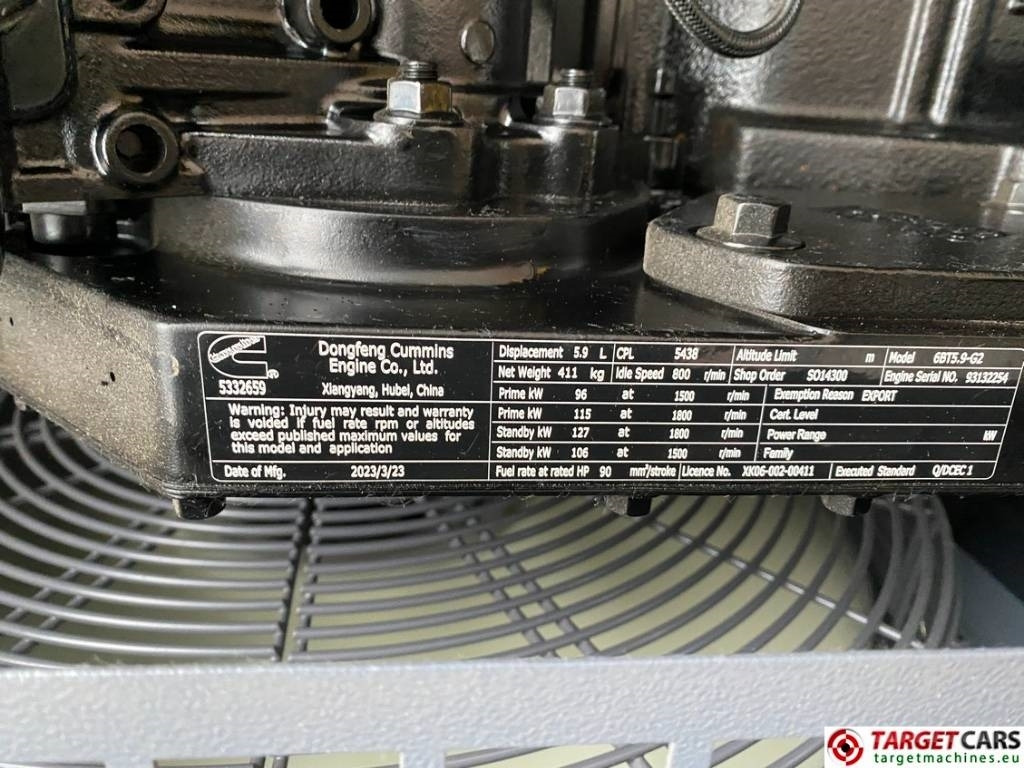 Stromgenerator neu kaufen Atlas Copco QES100 Diesel 100KVA Generator 400/230V Unused: das Bild 13