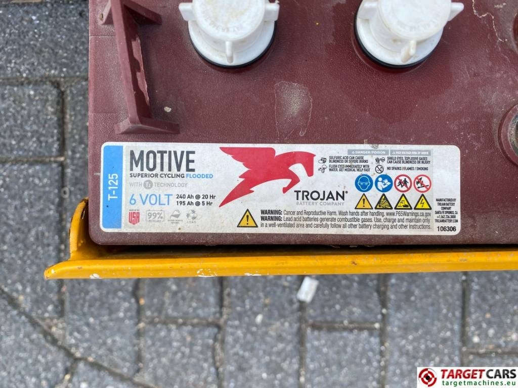 Gelenkarmbühne Haulotte Optimum 8 Electric Scissor Work Lift 777cm: das Bild 14