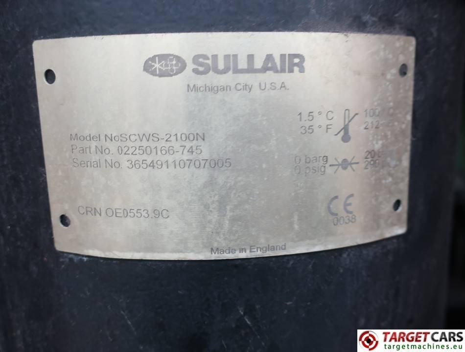 Luftkompressor Sullair DE-18 Air Compressor DE18 OilFree 43900L/M 10,3Bar: das Bild 22