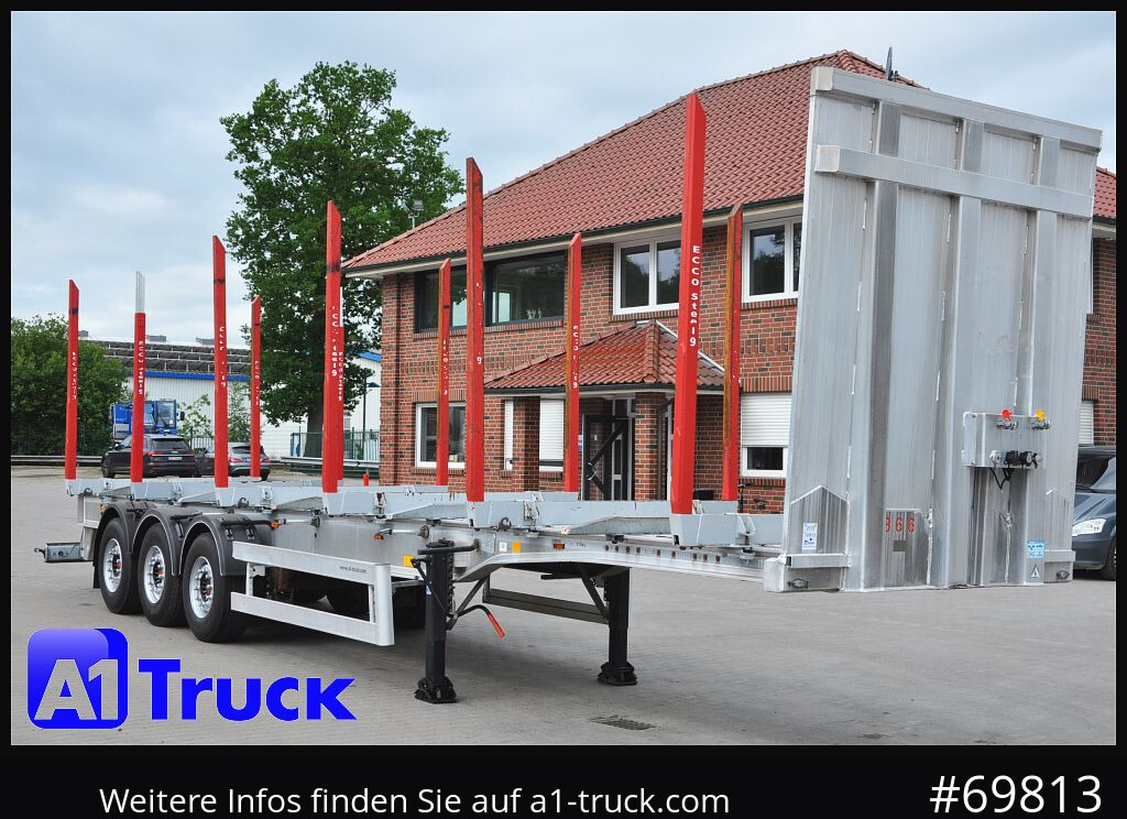 BENALU Timberliner, Vollalu Ecco 2x Liftachse, Lang-Holz, - Holzauflieger: das Bild 1 BENALU Timberliner, Vollalu Ecco 2x Liftachse, Lang-Holz, - Holzauflieger: das Bild 1