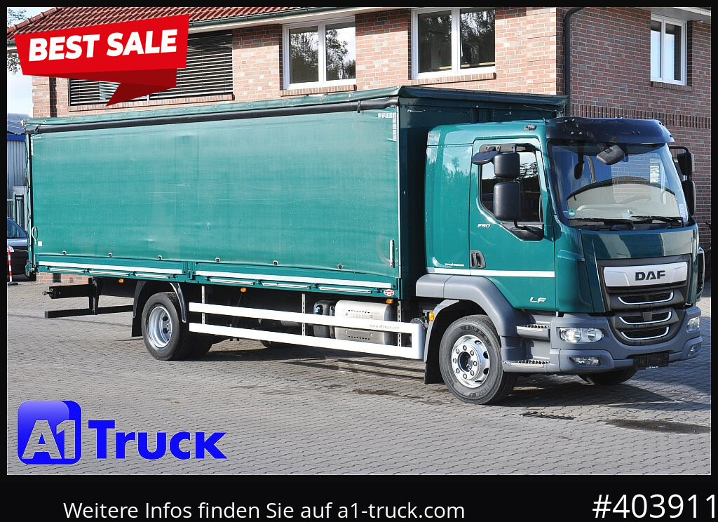 DAF LF 290, Klima, 16t Steckrungen - Pritsche LKW: das Bild 1 DAF LF 290, Klima, 16t Steckrungen - Pritsche LKW: das Bild 1