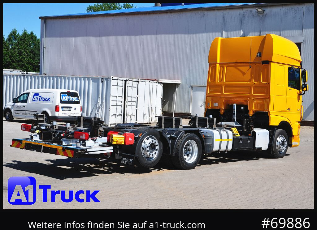 Containerwagen/ Wechselfahrgestell LKW DAF XF 480, MultiBDF, 7,45, Standklima, LBW,: das Bild 9