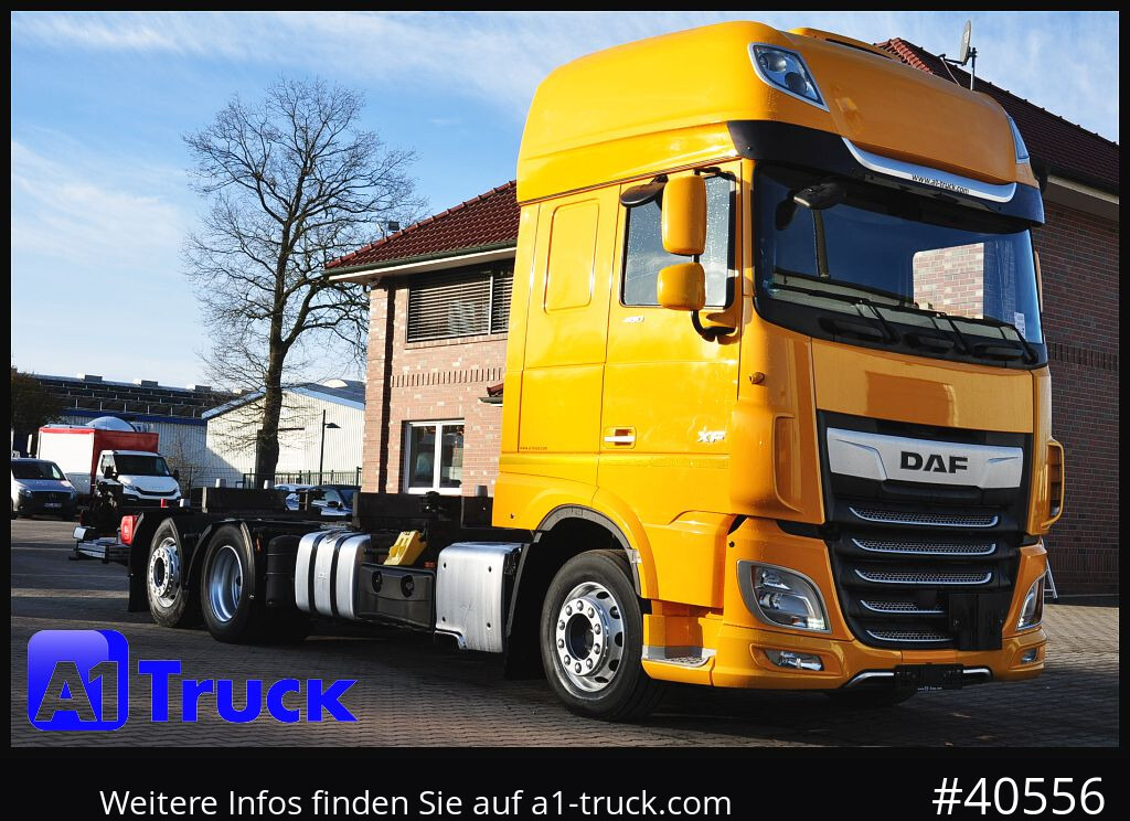 DAF XF 480, MultiBDF, 7,45, Standklima, LBW, - Containerwagen/ Wechselfahrgestell LKW: das Bild 1 DAF XF 480, MultiBDF, 7,45, Standklima, LBW, - Containerwagen/ Wechselfahrgestell LKW: das Bild 1