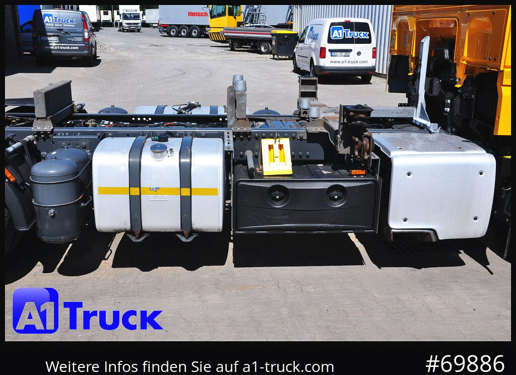 Containerwagen/ Wechselfahrgestell LKW DAF XF 480, MultiBDF, 7,45, Standklima, LBW,: das Bild 15
