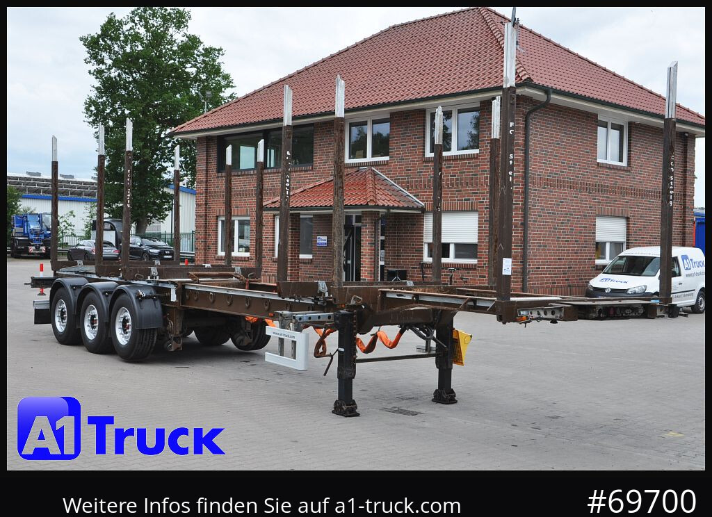 DOLL H3L-14XL Holz Tele, Lenkachse 275 tkm. - Holzauflieger: das Bild 1 DOLL H3L-14XL Holz Tele, Lenkachse 275 tkm. - Holzauflieger: das Bild 1