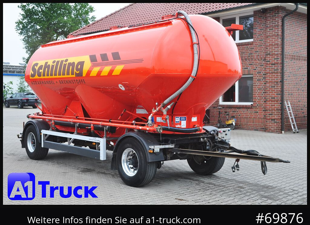 FELDBINDER HEUT 31.2 Silo, Futtermittel, 31m³, 3 Kammern, - Tankanhänger: das Bild 1 FELDBINDER HEUT 31.2 Silo, Futtermittel, 31m³, 3 Kammern, - Tankanhänger: das Bild 1