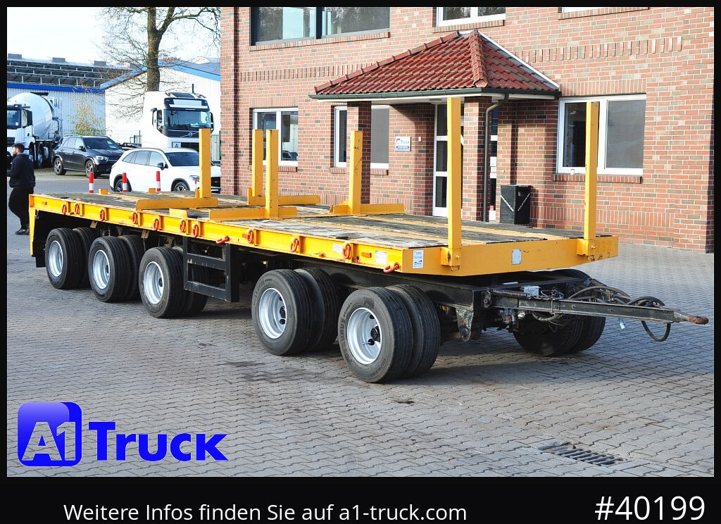 GOLDHOFER 5 achs Ballast, Lenkachse, 50to., Schwerlast, - Tieflader Anhänger: das Bild 1 GOLDHOFER 5 achs Ballast, Lenkachse, 50to., Schwerlast, - Tieflader Anhänger: das Bild 1