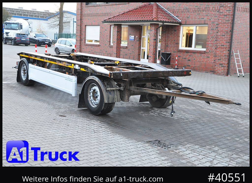 HUEFFERMANN HAR 1870, luft, Scheibenbremesen, - Abrollanhänger/ Absetzanhänger: das Bild 1 HUEFFERMANN HAR 1870, luft, Scheibenbremesen, - Abrollanhänger/ Absetzanhänger: das Bild 1