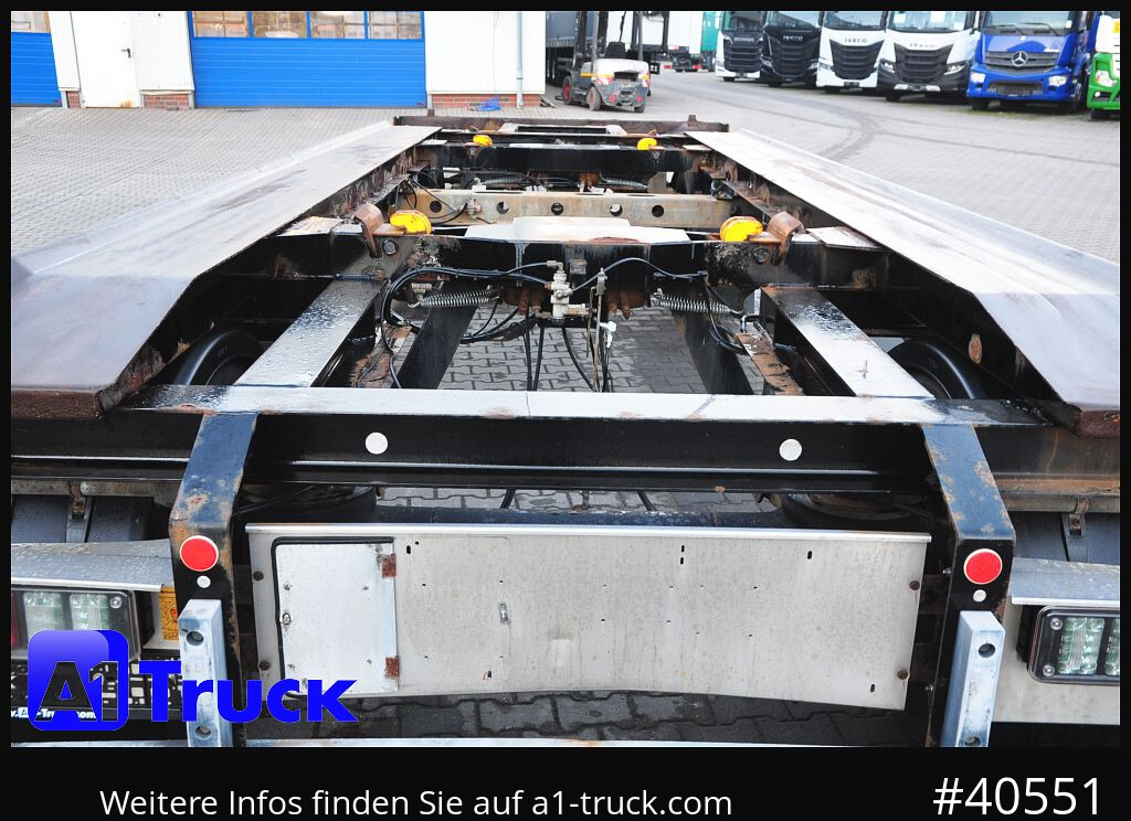 HUEFFERMANN HAR 1870, luft, Scheibenbremesen, - Abrollanhänger/ Absetzanhänger: das Bild 2 HUEFFERMANN HAR 1870, luft, Scheibenbremesen, - Abrollanhänger/ Absetzanhänger: das Bild 2