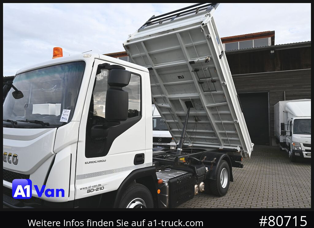 Kipper Transporter IVECO Eurocargo 80E21 Kipper, Meiller, Klima, 2x AHK: das Bild 14