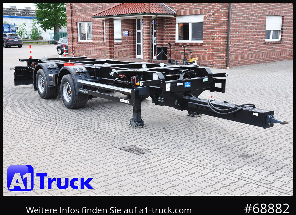 KOEGEL ZW 18 BDF, Midi Tandem 1120 +1320, SOFORT - Container/ Wechselfahrgestell Anhänger: das Bild 1 KOEGEL ZW 18 BDF, Midi Tandem 1120 +1320, SOFORT - Container/ Wechselfahrgestell Anhänger: das Bild 1