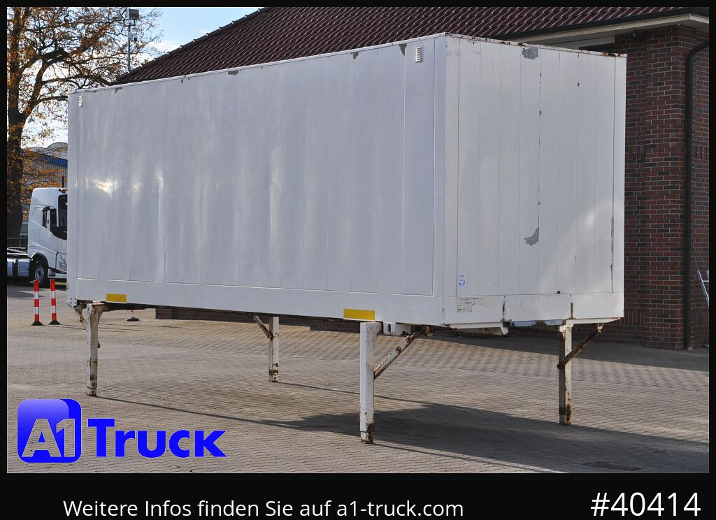 KRONE BDF 7,45 Wechselbrücke, Portaltür, Holzverkleidung innen - Kofferaufbau: das Bild 1 KRONE BDF 7,45 Wechselbrücke, Portaltür, Holzverkleidung innen - Kofferaufbau: das Bild 1