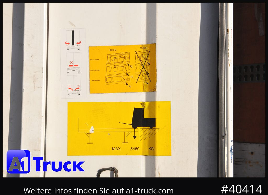 KRONE BDF 7,45 Wechselbrücke, Portaltür, Holzverkleidung innen - Kofferaufbau: das Bild 4 KRONE BDF 7,45 Wechselbrücke, Portaltür, Holzverkleidung innen - Kofferaufbau: das Bild 4