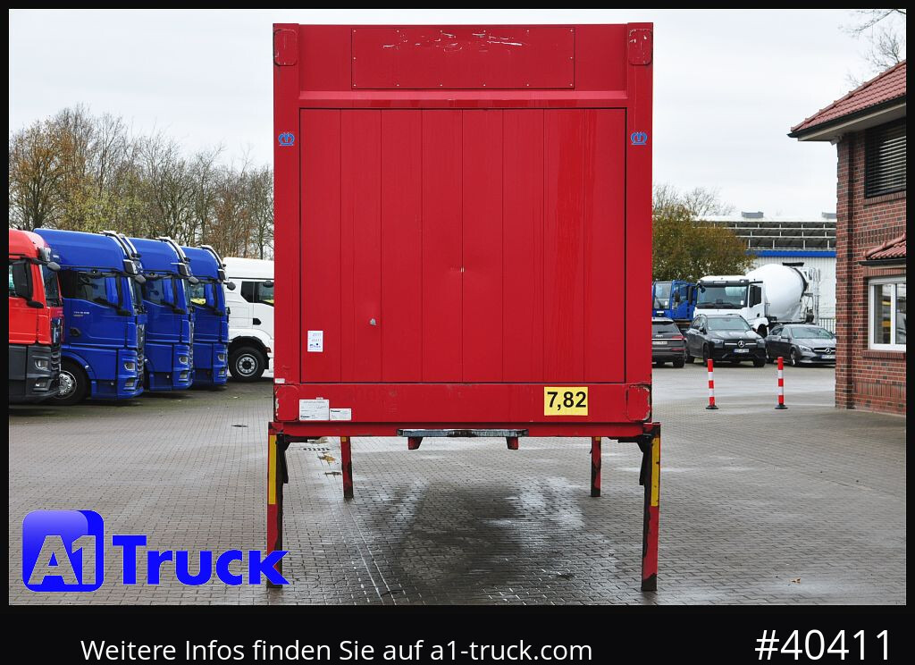 KRONE BDF 7,82 Wechselbrücke, 2680mm Innenhöhe. - Kofferaufbau: das Bild 2 KRONE BDF 7,82 Wechselbrücke, 2680mm Innenhöhe. - Kofferaufbau: das Bild 2