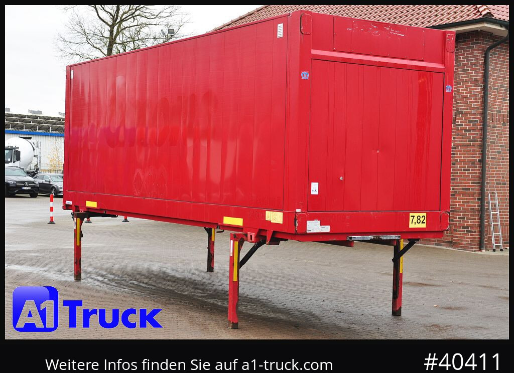 KRONE BDF 7,82 Wechselbrücke, 2680mm Innenhöhe. - Kofferaufbau: das Bild 1 KRONE BDF 7,82 Wechselbrücke, 2680mm Innenhöhe. - Kofferaufbau: das Bild 1