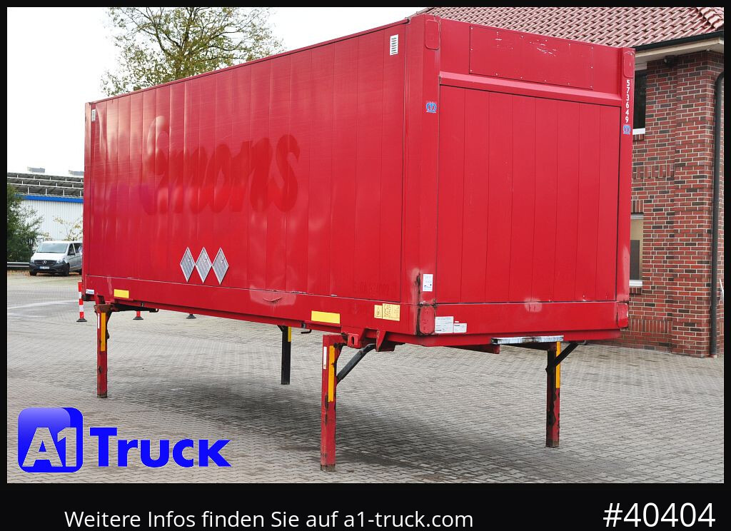 KRONE BDF 7,82 Wechselbrücke, 2680mm Innenhöhe. - Kofferaufbau: das Bild 1 KRONE BDF 7,82 Wechselbrücke, 2680mm Innenhöhe. - Kofferaufbau: das Bild 1