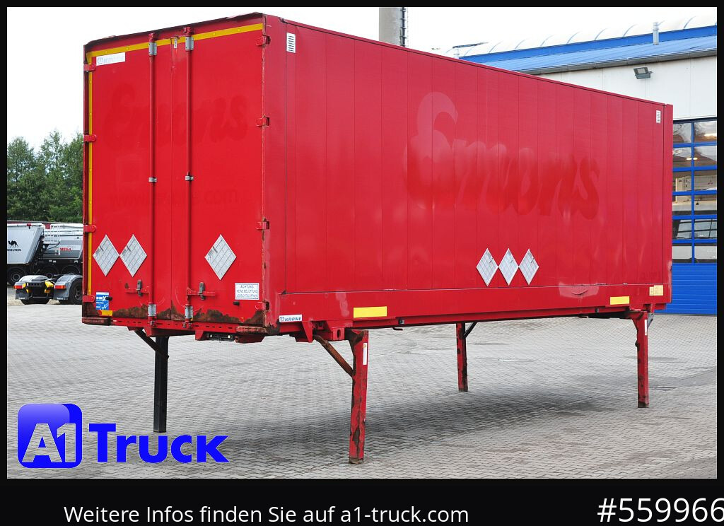 KRONE BDF 7,82 Wechselbrücke, 2680mm Innenhöhe. - Kofferaufbau: das Bild 3 KRONE BDF 7,82 Wechselbrücke, 2680mm Innenhöhe. - Kofferaufbau: das Bild 3