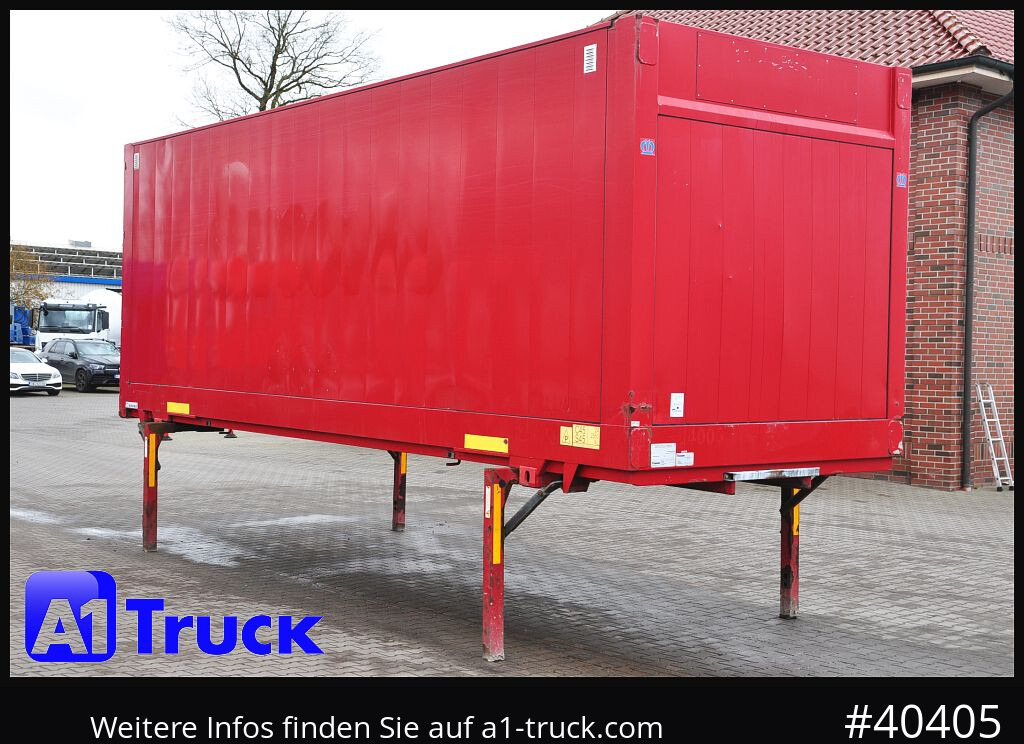 KRONE BDF 7,82 Wechselbrücke, 2680mm Innenhöhe. - Kofferaufbau: das Bild 1 KRONE BDF 7,82 Wechselbrücke, 2680mm Innenhöhe. - Kofferaufbau: das Bild 1