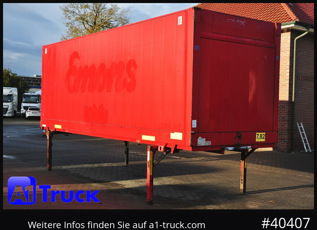 KRONE BDF 7,82 Wechselbrücke, 2680mm Innenhöhe. - Kofferaufbau: das Bild 1 KRONE BDF 7,82 Wechselbrücke, 2680mm Innenhöhe. - Kofferaufbau: das Bild 1