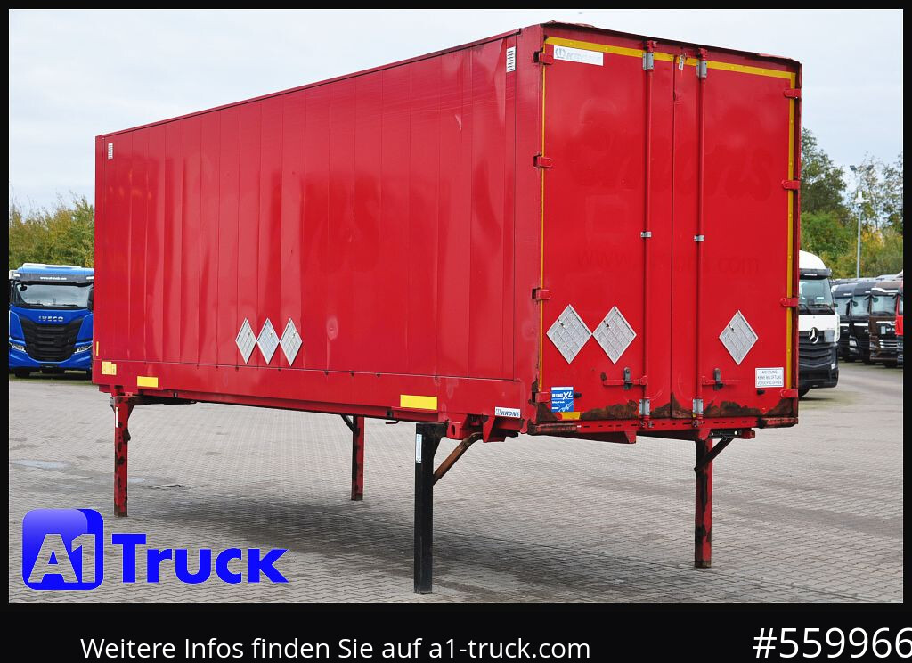 KRONE BDF 7,82 Wechselbrücke, 2680mm Innenhöhe. - Kofferaufbau: das Bild 4 KRONE BDF 7,82 Wechselbrücke, 2680mm Innenhöhe. - Kofferaufbau: das Bild 4