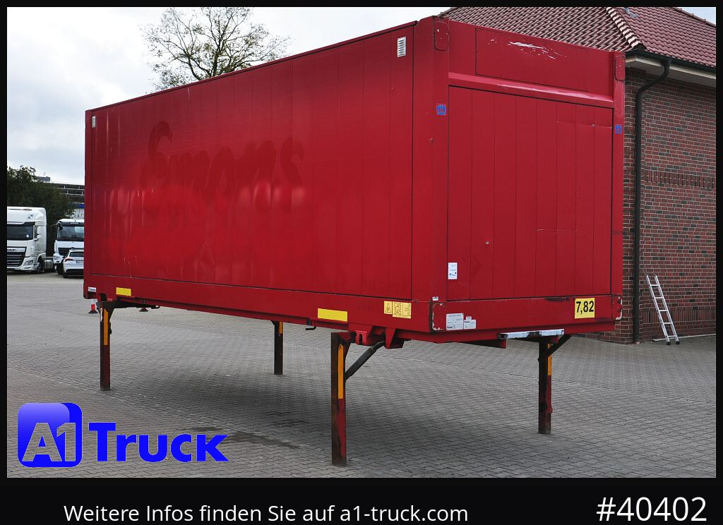 KRONE BDF 7,82 Wechselbrücke, 2680mm Innenhöhe. - Kofferaufbau: das Bild 1 KRONE BDF 7,82 Wechselbrücke, 2680mm Innenhöhe. - Kofferaufbau: das Bild 1